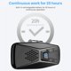 thumbnail image 3 of Tholdsy Manos libres Bluetooth Car Kit Receptor de audio inalámbrico Sun Visor BT 4.1 Manos libres para llamadas telefónicas Altavoz Reproductor de MP3 Electrónica, 3 of 6
