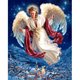 thumbnail image 1 of Cuadros Decorativos Pintura de diamante 5D DIY Ángel de taladro redondo completo Imagen de Ehuebsd Nuevos Originales, 1 of 8