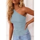 thumbnail image 5 of Remera PRETTYGARDEN 2025 de un Hombro sin Mangas Talle Mediano, 5 of 9