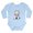 Sky Blue, variant on CafePress - Heart Scarf Westie Long Sleeve Infant Bodysuit - Long Sleeve Cotton Baby Bodysuit