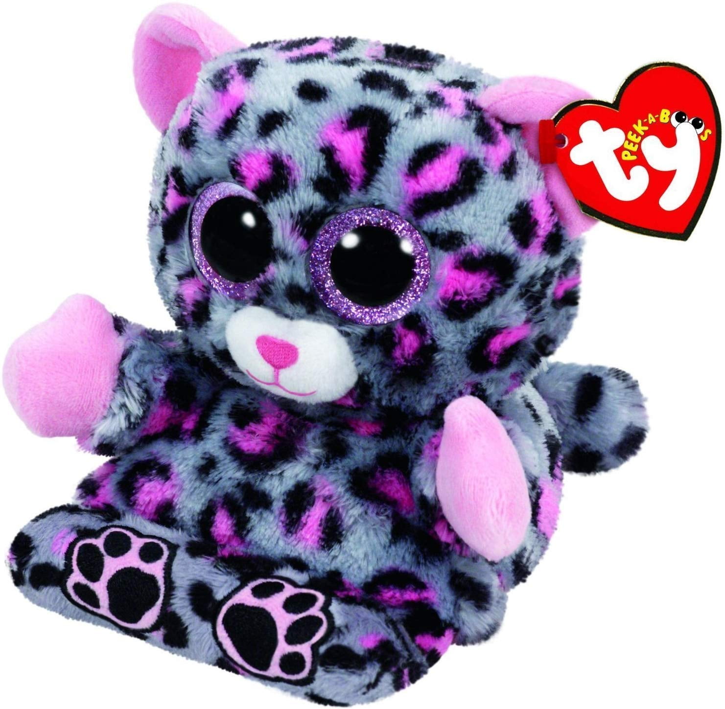 TY BEANIE PEEK A BOO SOFT TOY PLUSH SMART PHONE HOLDER WITH SCREEN CLEANER 