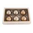 thumbnail image 2 of Kurt Adler 80MM Country Home Sentiment Glass Ball Ornaments, 6-Piece Box, 2 of 2