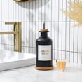 thumbnail image 2 of Dispensador de enjuague bucal BONLONG Glass 350 ml con acero inoxidable, 2 of 6