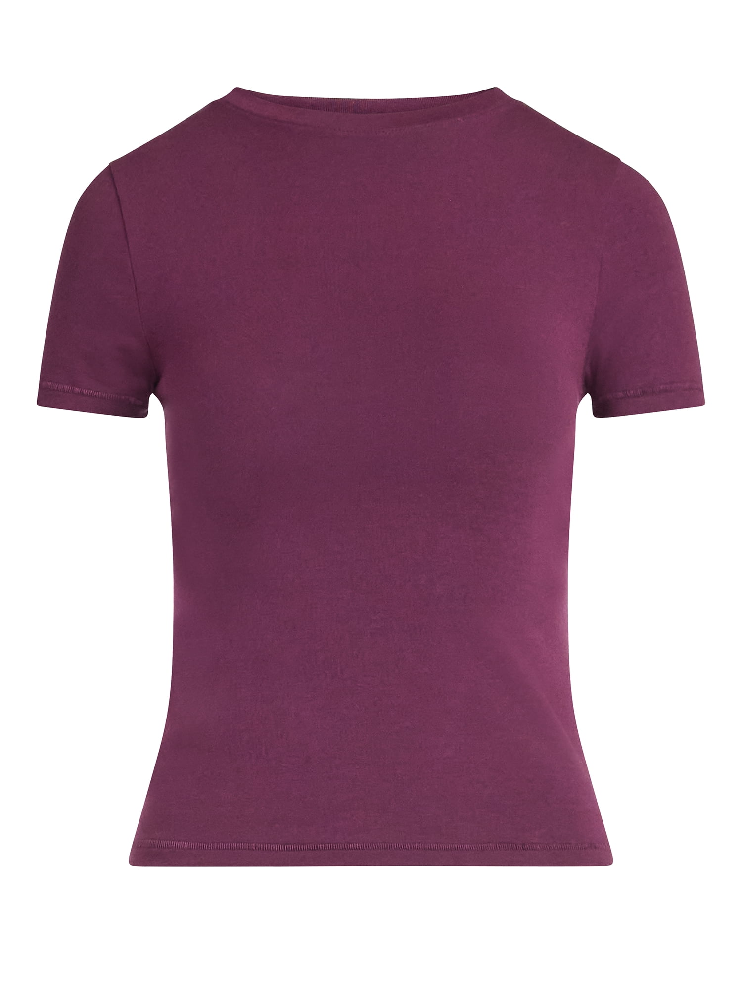 Scoop Women’s The York Baby Tee with Short Sleeves, Sizes XS-XXL