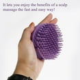 thumbnail image 4 of Exfoliator Hair Brush Massage Scalp Comb Set for Women Men and Kids, 4 of 7