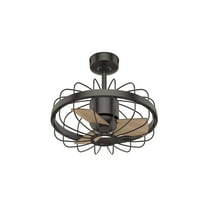 Restored Hunter Fan 16 inch Contemporary Noble Bronze Finish Indoor Ceiling Fan with 3 Blades (Refurbished)