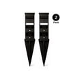 thumbnail image 2 of Stake It Heavy-Duty No-Dig Landscape Ground Anchor, Post Support for Trellis, Signs & Outdoor Structures, 2pk, 2 of 10