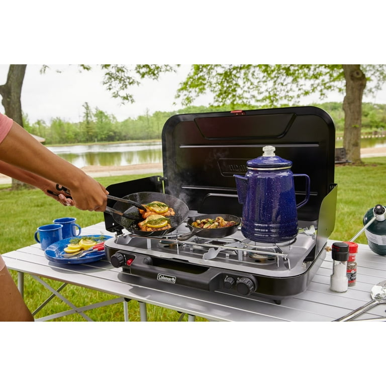 Coleman Classic Burner Camping Stove with WindBlock Protection