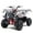 Pink/White, variant on Tao Motor New 125cc Gas All-Terrain Vehicle (ATV) D125