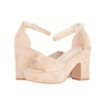 thumbnail image 5 of Women Platform Chunky Heeled Sandals Ankle Strap Sexy Open Toe Heels Chunky Block Platform Wedge Sandals, 5 of 5