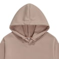 thumbnail image 4 of Gubotare Youth Athletic Hoodie Sweatshirts,Boys Girls Hoodie,Teen Girls Fleece Hoodie Pullover with Pockets Tops Kids Clothes (Khaki, 13-14 Years), 4 of 4