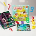 thumbnail image 4 of Rewenti Wooden Number Deciphering Game Children's Math Learning Early Education Cognitives Jigsaws Shapes Answers Early Education Toys, 4 of 8