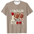 thumbnail image 4 of Graphic Tee For Everyday Spring Summer Wear Featuring Print Design Lightweight Breathable Short Sleeve Casual Shirt For Daily Use, 4 of 4