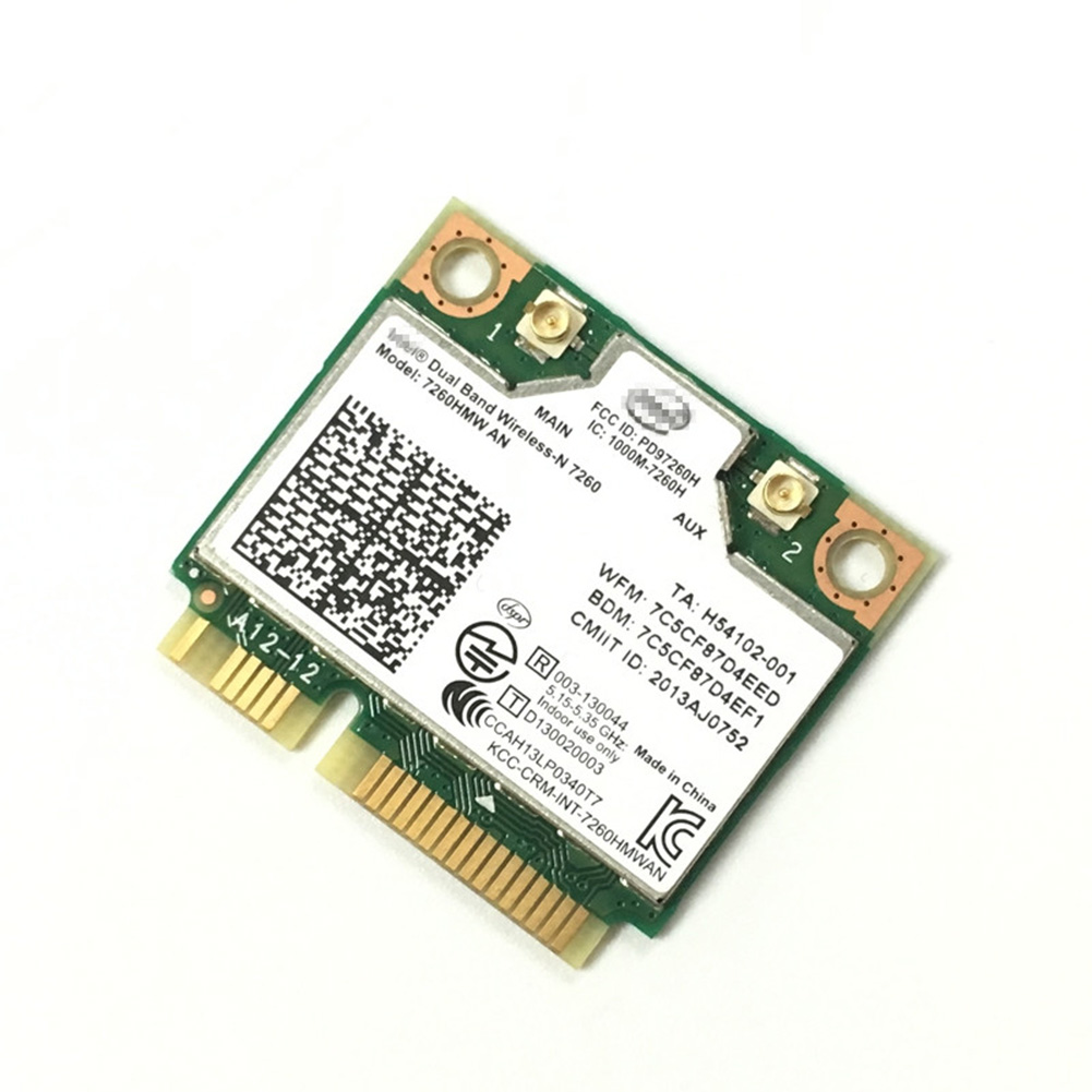 Intel Dual Band Wireless N 7260 7260hmw An 802 11a G N Wifi Bluetooth 4 0 Card Walmart Com Walmart Com