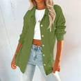 thumbnail image 2 of Vedolay Zip Up Jacket Womens Open Front Coat Jacket for Women Green,L, 2 of 5