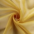 BalsaCircle 72" Mustard Yellow Extra Premium Chiffon Table Top Runner ...