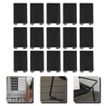 thumbnail image 3 of 50pcs Chair Legs Tips Caps U Shape Furniture Foot Caps Chair Floor Protectors, 3 of 6