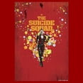 thumbnail image 2 of Men's The Suicide Squad Harley Quinn Poster  Graphic Tee Red Small, 2 of 5