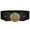 Black, variant on SUOSDEY Women Wide Elastic Belt Western Buckle Strecth Waist Belt for Dress