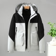 thumbnail image 2 of Men's Winter Colour Blocking Outdoor Sports Casual Style Warm Thickened Coat Jacket, 2 of 3