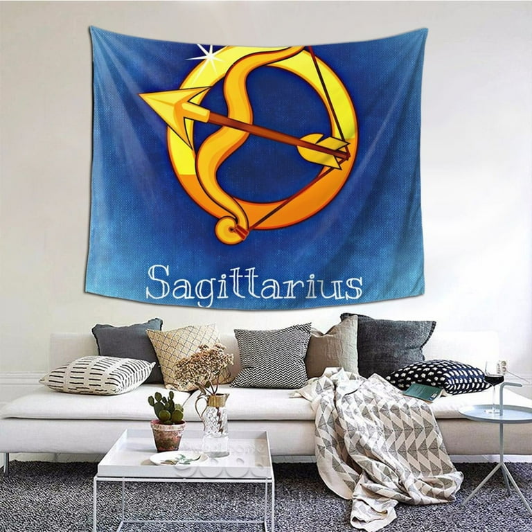 Contactors Star Sign Tapestry Zodiac Signs Wall Decor Home Decor Bedroom Living Room Dorm Tapestry Room Wall Hanging 60 x 51 inch