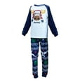 thumbnail image 3 of Fiomva Matching Family Pajamas Sets Christmas PJ's Holiday Christmas Deer Printed Sleepwear with Plaid Pants, 3 of 10