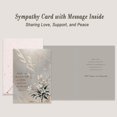 thumbnail image 3 of Christian Sympathy Card with Envelope, Religious Condolence Card with Scripture \u2013 'My presence shall go with thee...' Bible Verse\u200b - Single Card, 3 of 8