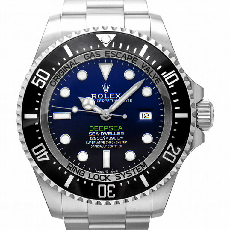 Konfrontere Svane Hysterisk Rolex Deepsea Automatic D-Blue Dial Men's Stainless Steel Oyster Watch  126660-0002 - Walmart.com