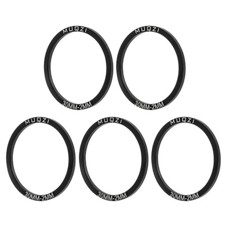 

5pcs Bike Bottom Bracket Gasket Crank Set Washer Aluminium Alloy Spacer Parts 30MM T2MM