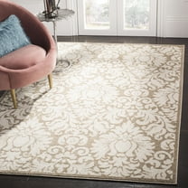 Safavieh Amherst Rosabel Geometric Area Rug, Wheat/Beige, 7' x 7' Square