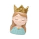thumbnail image 2 of Figura decorativa con forma de maceta para flores y caras, ideal como adorno o escultura decorativa. Chica, 2 of 9