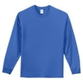 thumbnail image 5 of Mafoose Mens Long Sleeve Essential T-Shirt Royal Small, 5 of 6