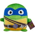 thumbnail image 5 of Mattel Teenage Mutant Ninja Turtles: Mutant Mayhem Plush Toys Cuutopia, 10 Inch Rounded Leonardo Kawaii-Style Plush, Blue Masked Leo Collectible, 5 of 5