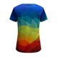 thumbnail image 4 of ICHUANYI ClearanceWomen's Fashion Print Short Sleeve T-shirt Tops Casual Loose Blouse Tops(Multicolor, S) ICHUANYI WER20232080502846, 4 of 5