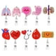 thumbnail image 4 of Órgano acrílico Pulmón Estómago Riñón Corazón Curita Botón de fácil extracción Carrete de credencial retráctil de médico y enfermera, 4 of 6