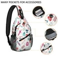 thumbnail image 2 of Nurse Sling Bag Crossbody - Cute & Funny Anti-Theft Chest Backpack for Nursing, Travel & Outdoor Adventures - Spacious Durable Bag for Hiking, Biking & Daily Commuting, 2 of 6