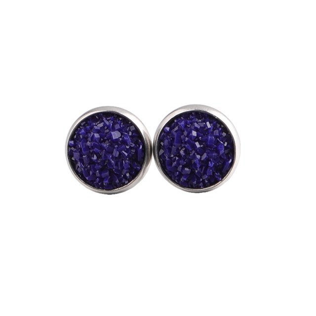Qarigey 1 par de pendientes de tuerca de acero inoxidable para mujer, regalos para novias y esposas, joyería decorativa, fiesta de celebración de Ropa, zapatos y accesorios Miscelánea tipo 19 Qarigey AP011021-19