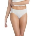 thumbnail image 3 of Gilden Women's Tag Free Microfiber Hi-Cut Panties, 3-Pack, 3 of 7
