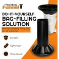 thumbnail image 2 of Sandbag Filler Tool - Durable Sand Funnel for Manual Filling-Sand Bag Funnel, Sand Bag Filler Funnel for All Industries, Sand Bag Filler Stand, Easy Sand Bag Filler Tool -2 Sandbag Funnel, 2 of 8