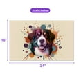 thumbnail image 5 of Bernese Mountain Dog Portrait Watercolor Vintage Retro Styles Doormat Berner Lover Gifts Indoor Outdoor Welcome Mat - 00001, 5 of 5