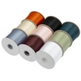 thumbnail image 4 of Joycrosso Burgundy Ribbon 4 Inch Wide Thick Fabric Ribbon, 50 Yards Double Faced Satin for Chair Sash Bows Making Bouquet Sewing Christmas Decoration, 4 of 7
