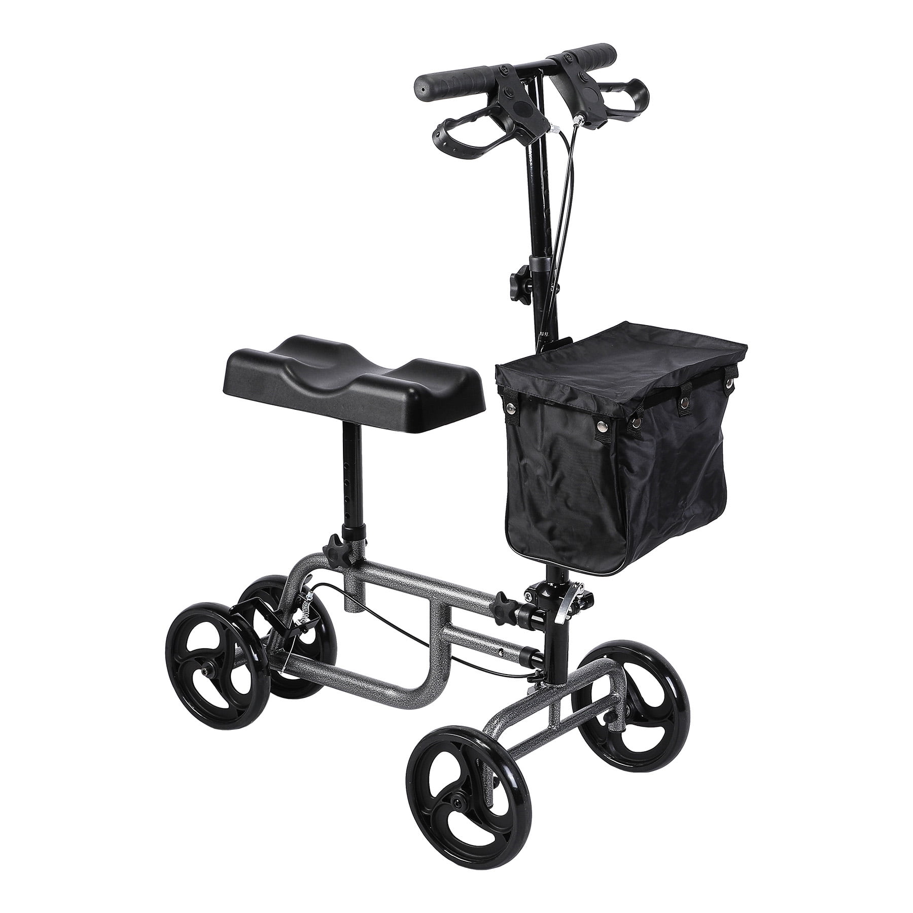 Steerable Knee Walker Crutch Leg Scooter Broken Foot Cart w/Storage
