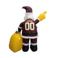 thumbnail image 3 of Washington Commanders 7' Inflatable Santa, 3 of 5