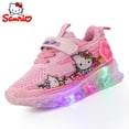 thumbnail image 2 of Zapatillas de deporte LED Hello Kitty para niños, zapatos casuales transpirables de dibujos animados para niñas, zapatillas antideslizantes para niños, recién llegados, primavera y otoño, 2 of 4