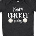 thumbnail image 4 of Inktastic Dad's Cricket Buddy Boys or Girls Baby Bodysuit, 4 of 5