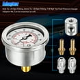 thumbnail image 3 of 0-160 Psi Universal Fuel Pressure Regulator Gauge With 1/8 NPT 3-way Adapter Kit Compatible For 1989-2000 Eagle Talon, 3 of 9