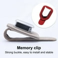 thumbnail image 4 of Car Glasses Holder Automobile Visor Organizer Clip Eyeglasses Hanger with Ticket Card Clamp Multifunctional Making Storage Easy Upgraded Red, 4 of 8