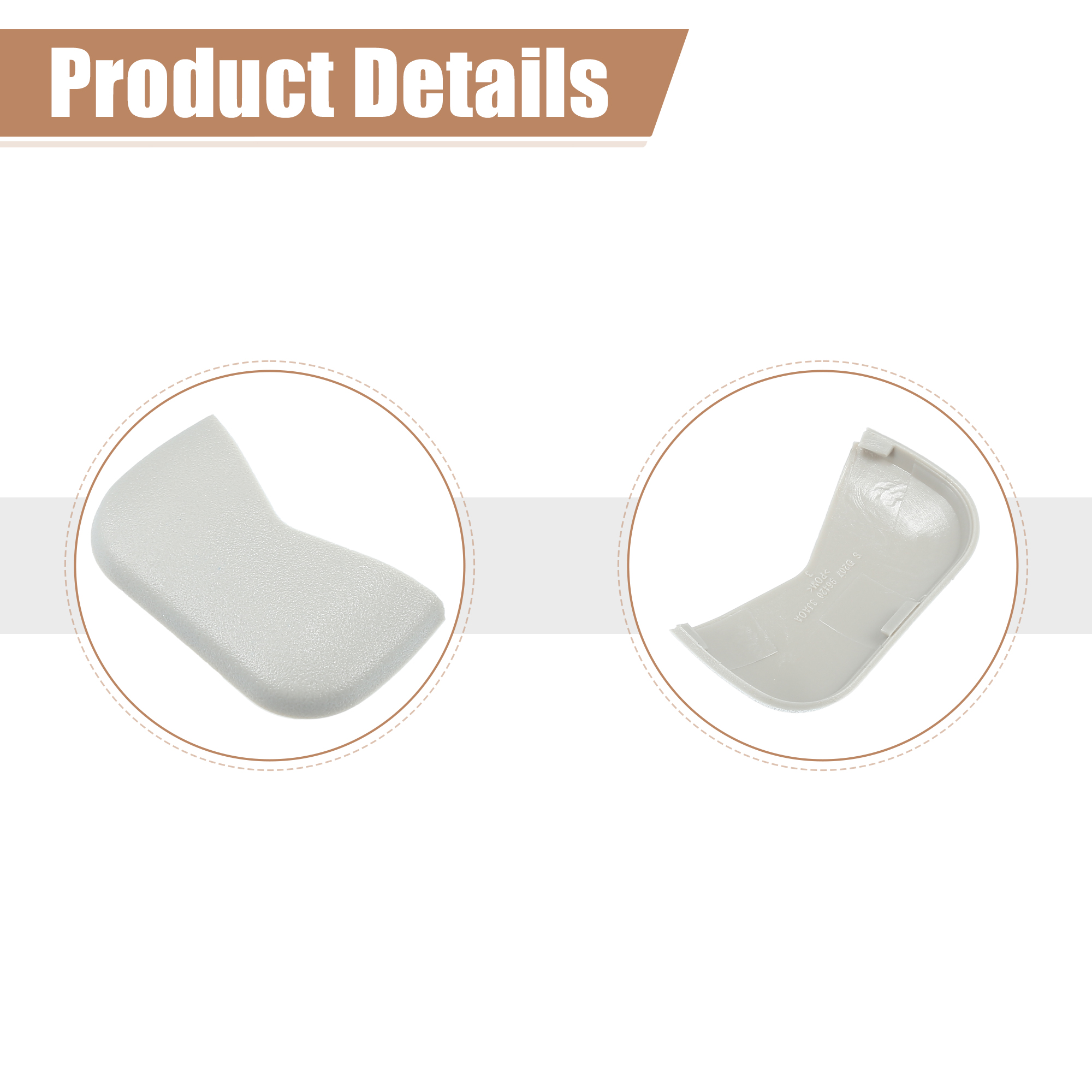 Unique Bargains 2Pcs Sun Visor Bolt Cover for Nissan Maxima Murano Altima Pathfinder