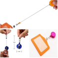 thumbnail image 3 of 10 Pack Colored Plastic Retractable ID Badge for Key Card Name Tag Holders with Belt Clip, 3 of 8