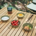 thumbnail image 2 of Cuenco Camping 300 Ml Olla Camping Apilable para Picnic Pesca en La Playa (verde), 2 of 9